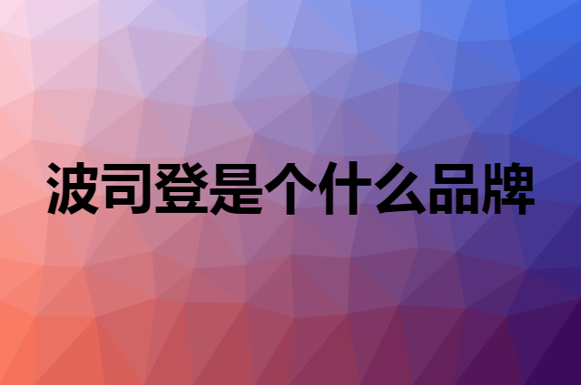波司登&nbsp;BOSIDENG是个什么品牌，这个品牌怎么样？