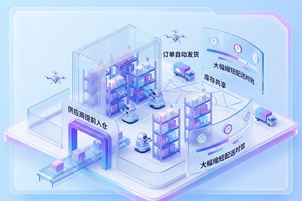 全国布局的仓储中心